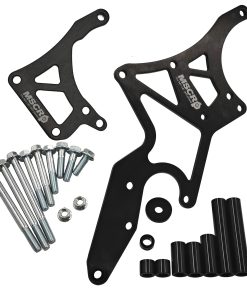 Soporte de alternador de correa de motor LS y conversión de