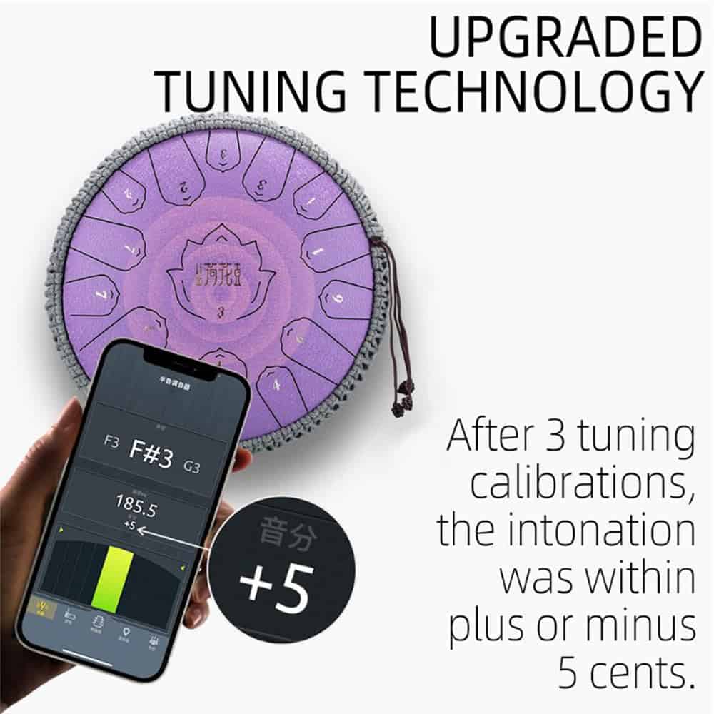 Konrisa Tambor de Lengüeta de Acero, Instrumentos de - Imagen 4