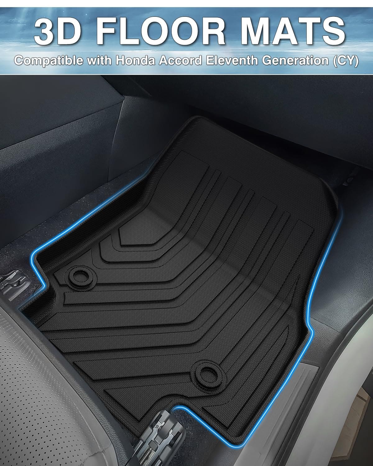 Tapetes Mixsuper para 2023 2024 Honda Accord (Incluye - Imagen 3