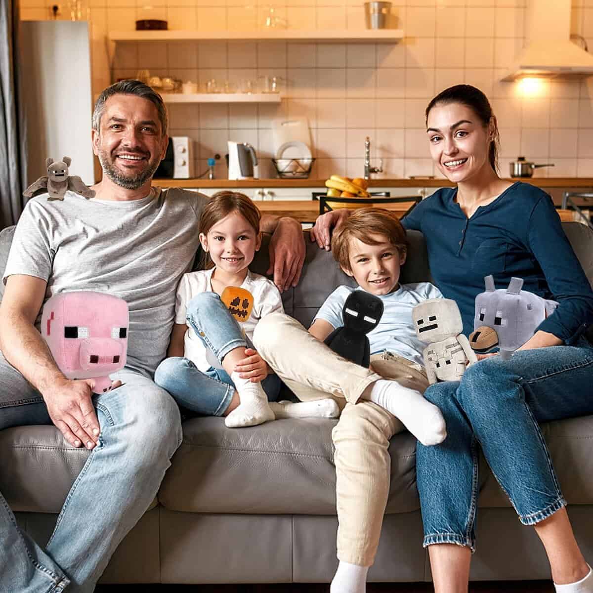 Juego de 8 Juguetes de Peluche Creeper XSLWAN, Peluche de - Imagen 8