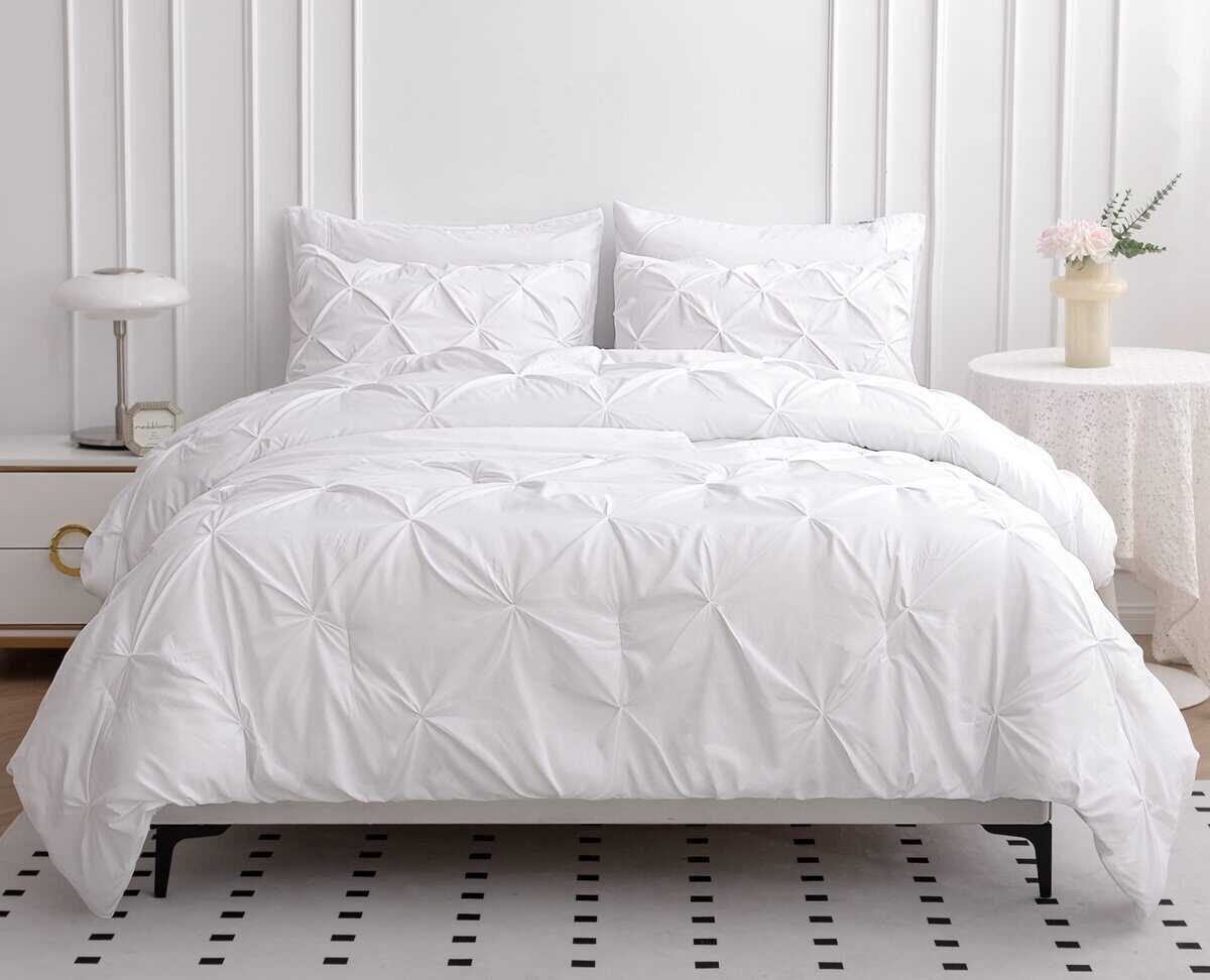 Set de Edredón LANE LINEN para Colchón Split King, Suave - Imagen 3