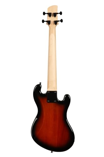 U-BASS de Cuerpo Sólido de 4 Cuerdas en Tobacco Burst para - Imagen 5