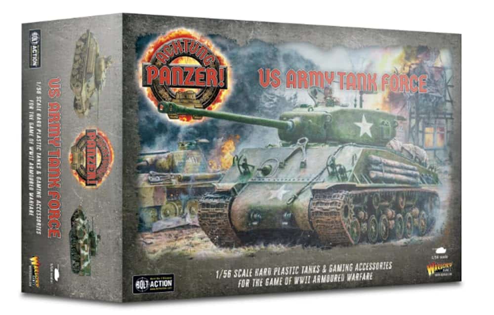 Warlord Games Achtung Panzer! US Army Tank Force 1:56 Kit