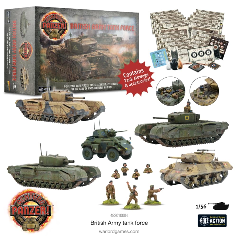 ¡Atención Panzer! Fuerza de Tanques Británicos - Imagen 3