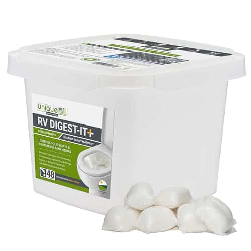 Unique RV Digest-It+, Tratamiento Extrafuerte para Tanques