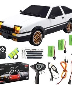 Coche RC AE86 LD1801 1/18 Coche de Deriva RC Inicial D con