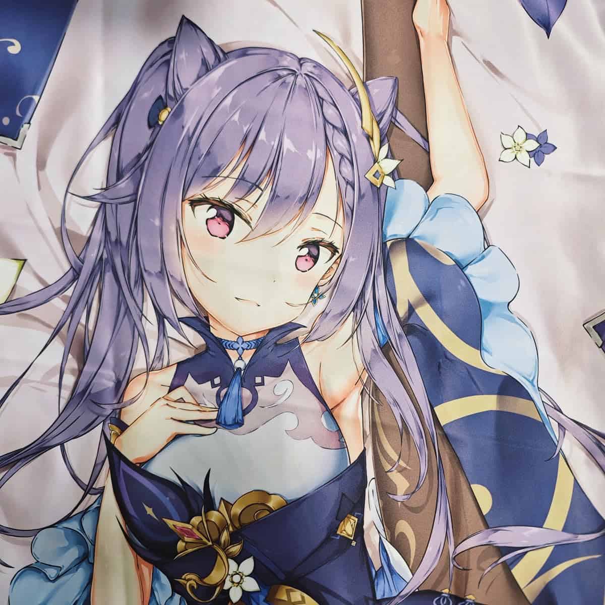 Funda de Almohada Cuerpo Kokusei Anime Girl Keqing de - Imagen 3