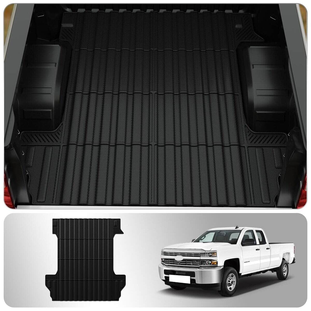 Tapete para cama de camioneta Thinzyou compatible con