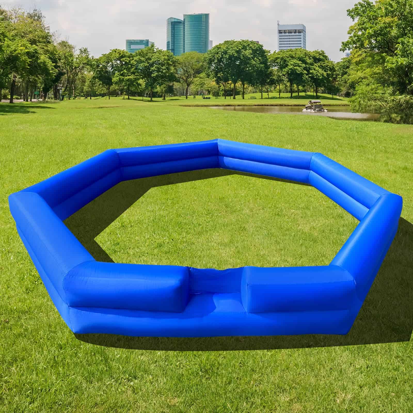 WARSUN 20FT Gaga Ball Pit Inflable con Potente Ventilador,