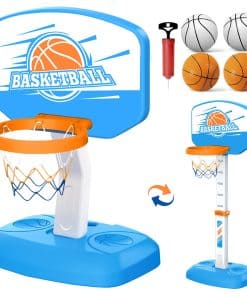Aro de Baloncesto Ajustable en Altura para Niños, Aro de