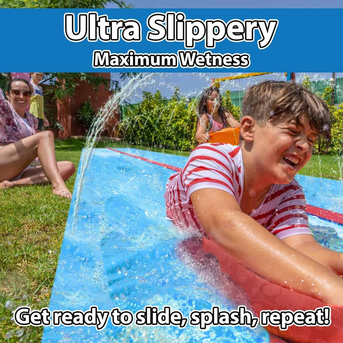 Resbaladilla Gigante de 30 pies x 8 pies, Resistente Lona - Imagen 5