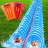 JAMBO 50FT x 8FT Slide de Agua de Mega Tamaño Gigante,