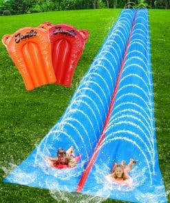 JAMBO 50FT x 8FT Slide de Agua de Mega Tamaño Gigante,
