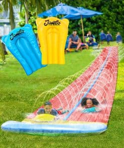 JAMBO 40 pies 3XL Slip Splash and Slide con colchoneta