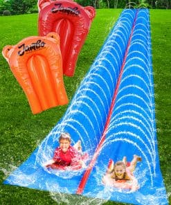 JAMBO Mega Resbaladilla - Desliza, Salpica y Deslízate -