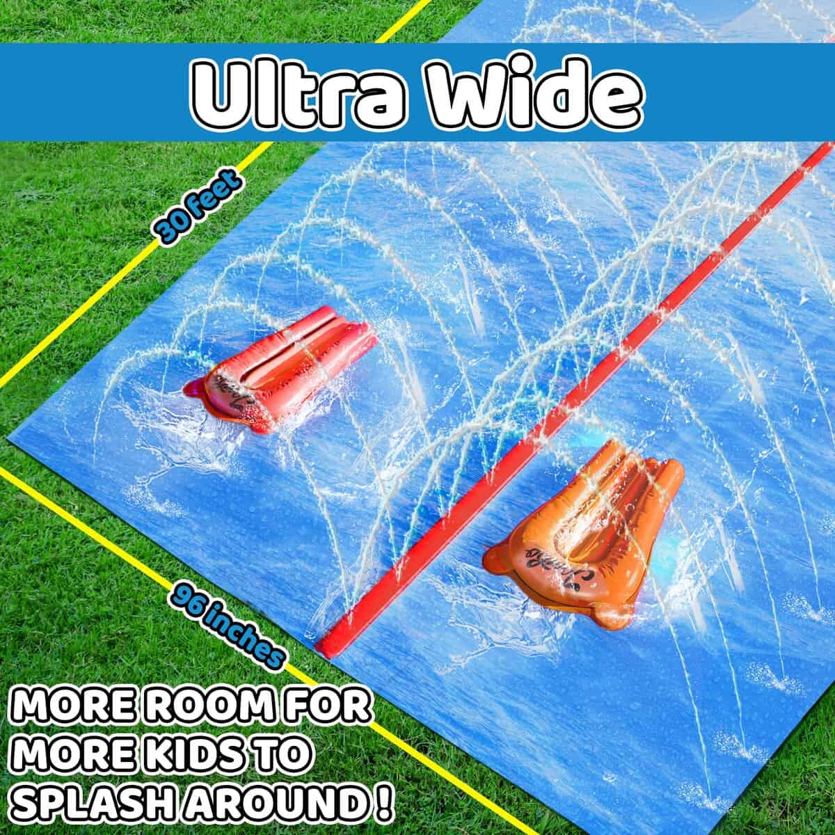 Resbaladilla Gigante de 30 pies x 8 pies, Resistente Lona - Imagen 4