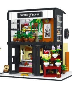 Kit de construcción de la arquitectura del Café de la