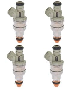 Qiape 4PCS Inyector de Combustible F87E-D2A F87E-D2B