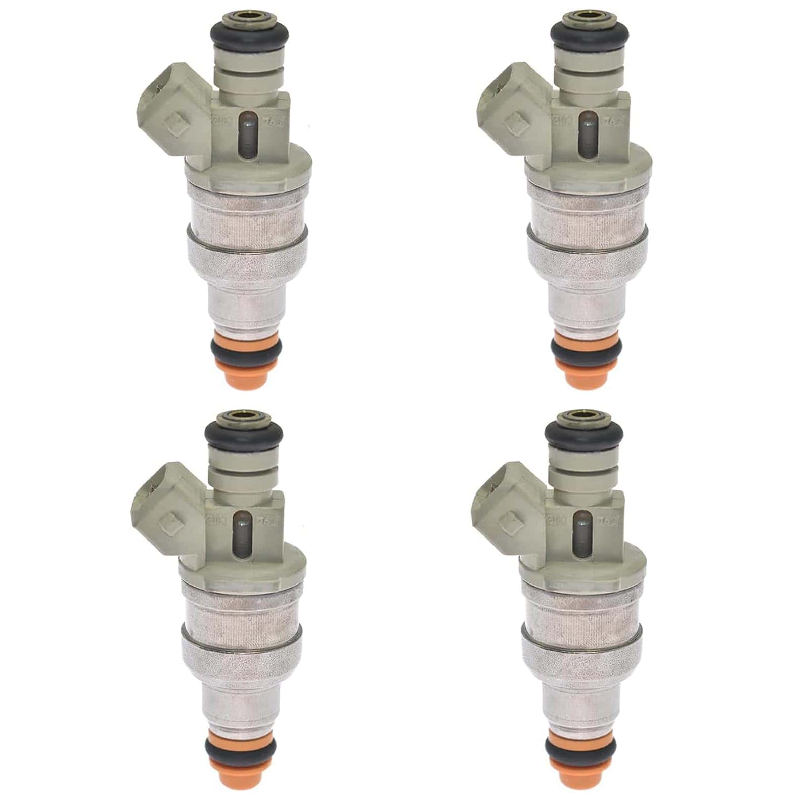 Qiape 4PCS Inyector de Combustible F87E-D2A F87E-D2B