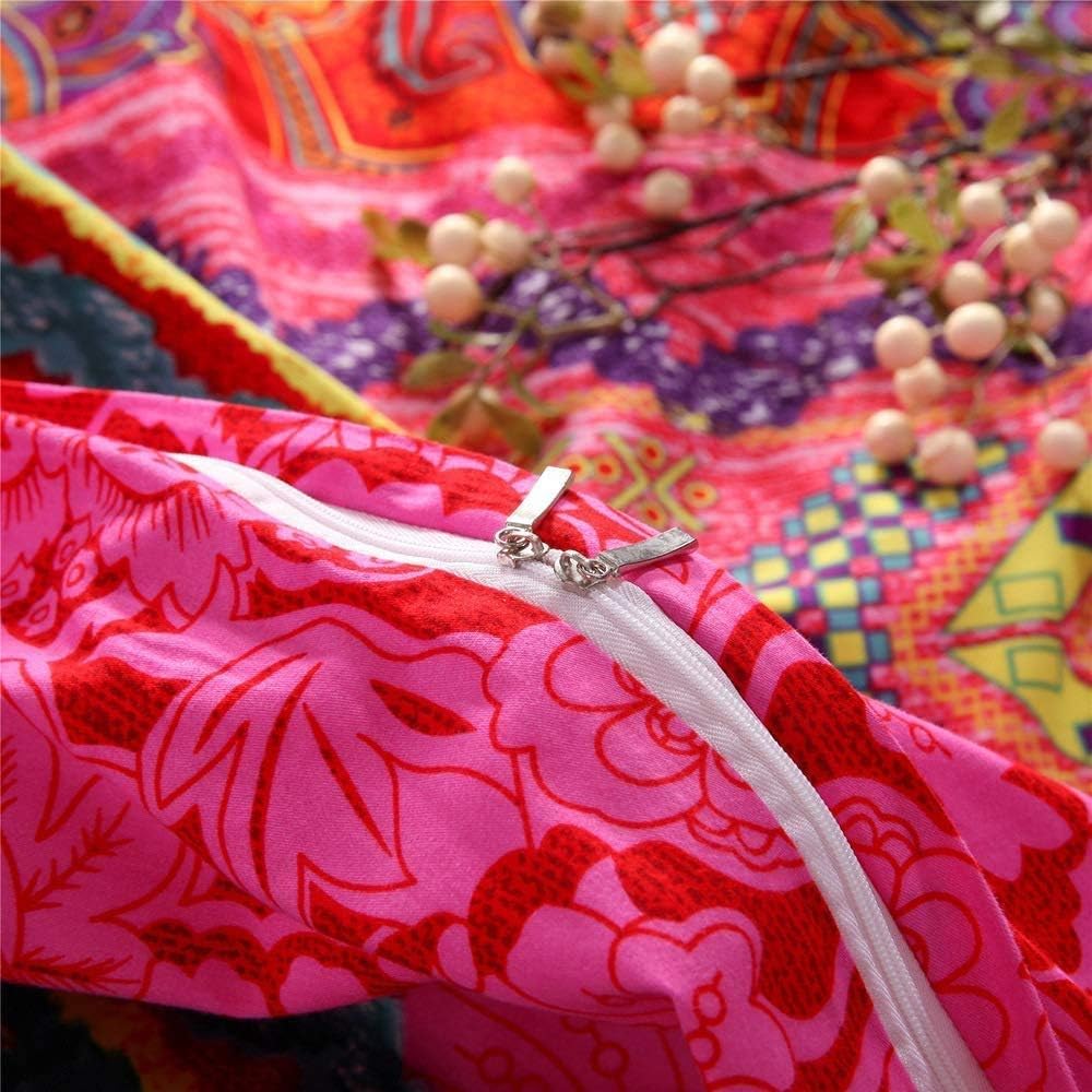 CottonLife Juego de Funda nórdica Boho Twin de Algodón - Imagen 9