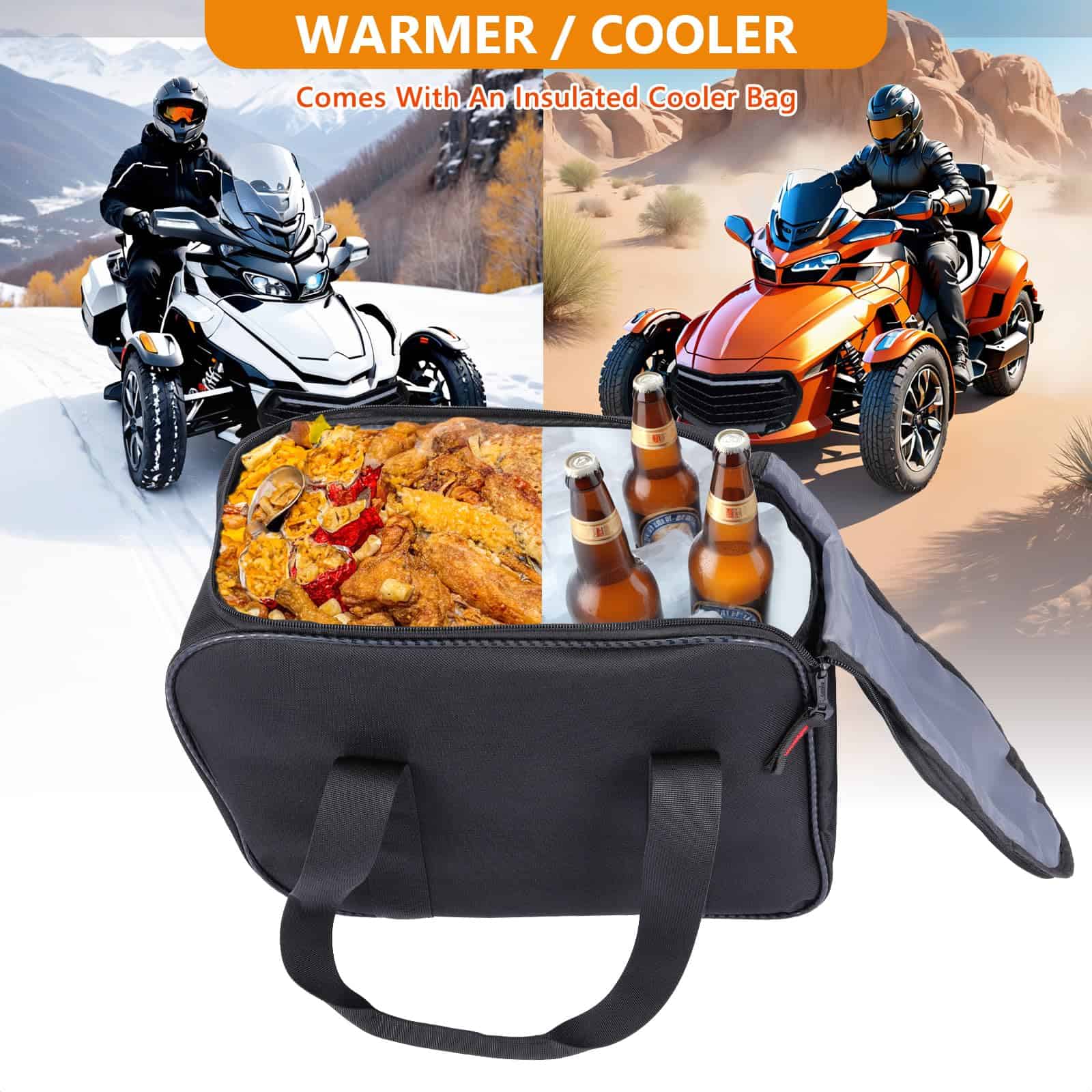 Bolsa para Can Am Spyder RT, a Prueba de Fugas Impermeable - Imagen 3