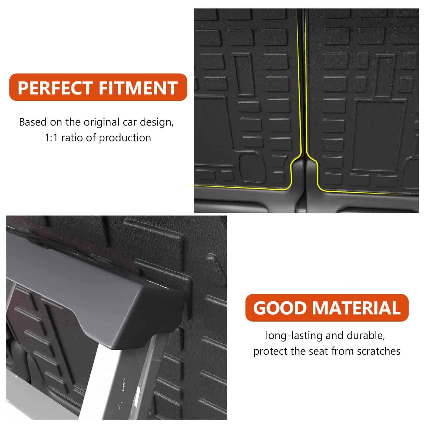 Protector de Respaldo powoq Compatible con Toyota Sienna - Imagen 8