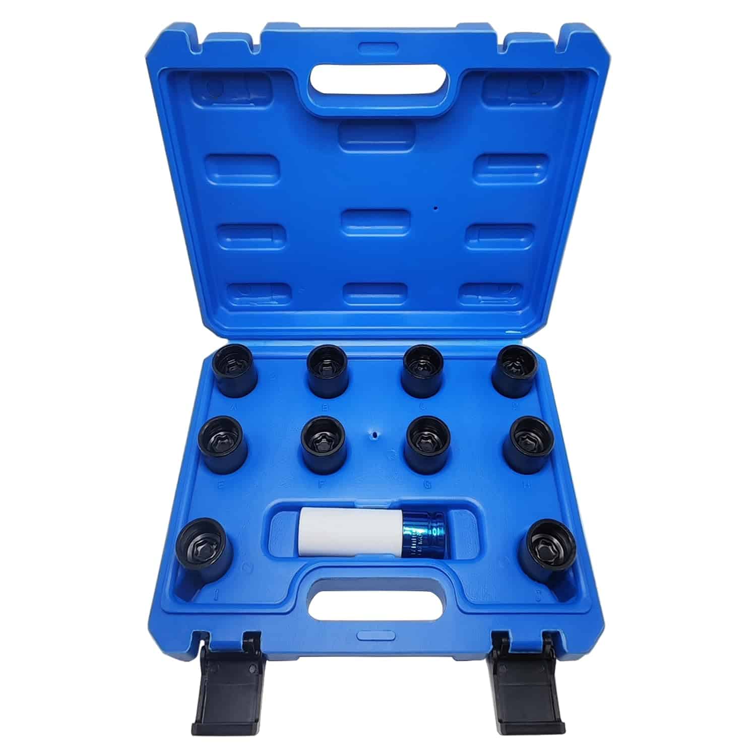 Kit de Llave de Tuerca de Bloqueo de Rueda JEUCLEL de 11