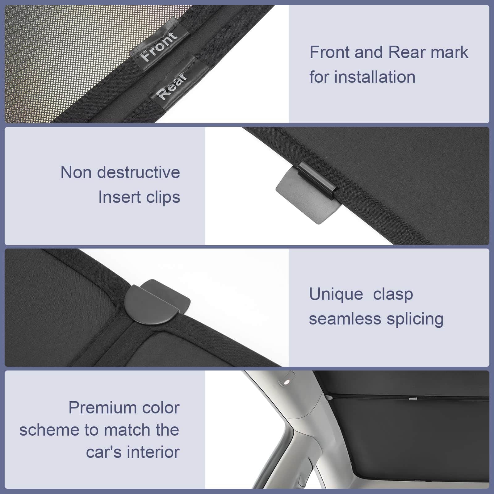 SILIVN Parasol de Techo Colorido 2 en 1 Actualizado para - Imagen 9