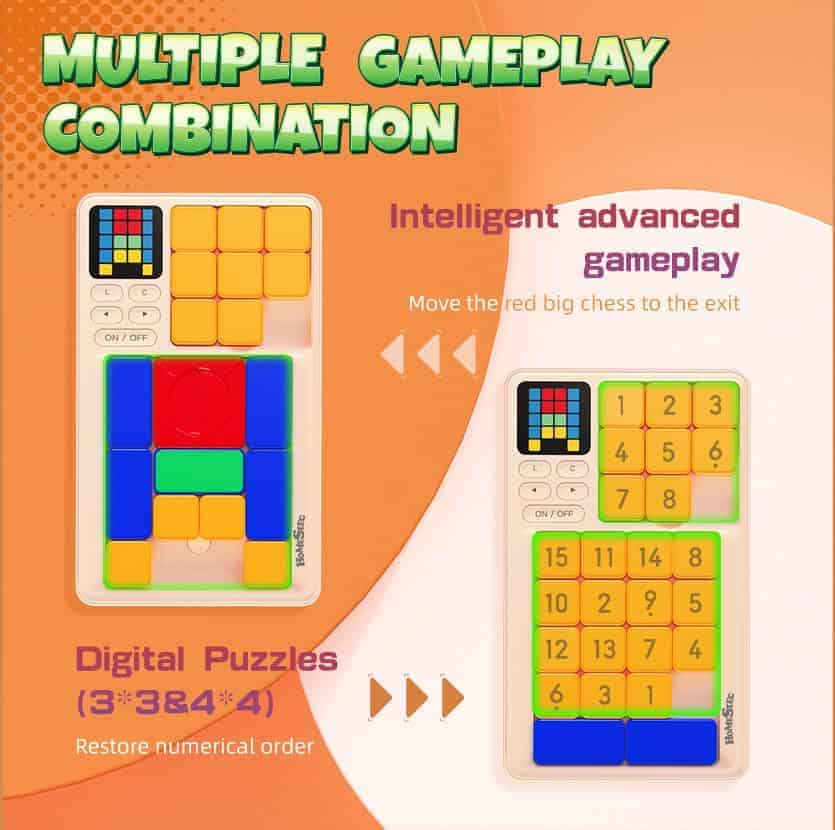 Rompecabezas Deslizante Super HOMESTEC, Juegos de Viaje - Imagen 3
