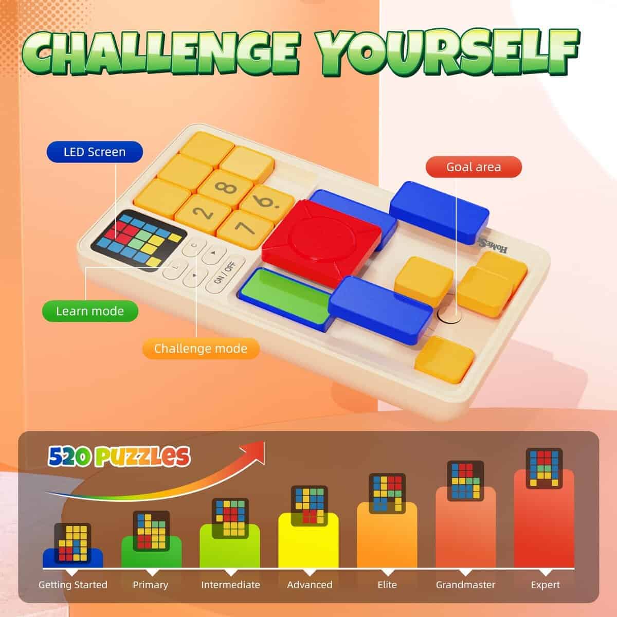 Rompecabezas Deslizante Super HOMESTEC, Juegos de Viaje - Imagen 4