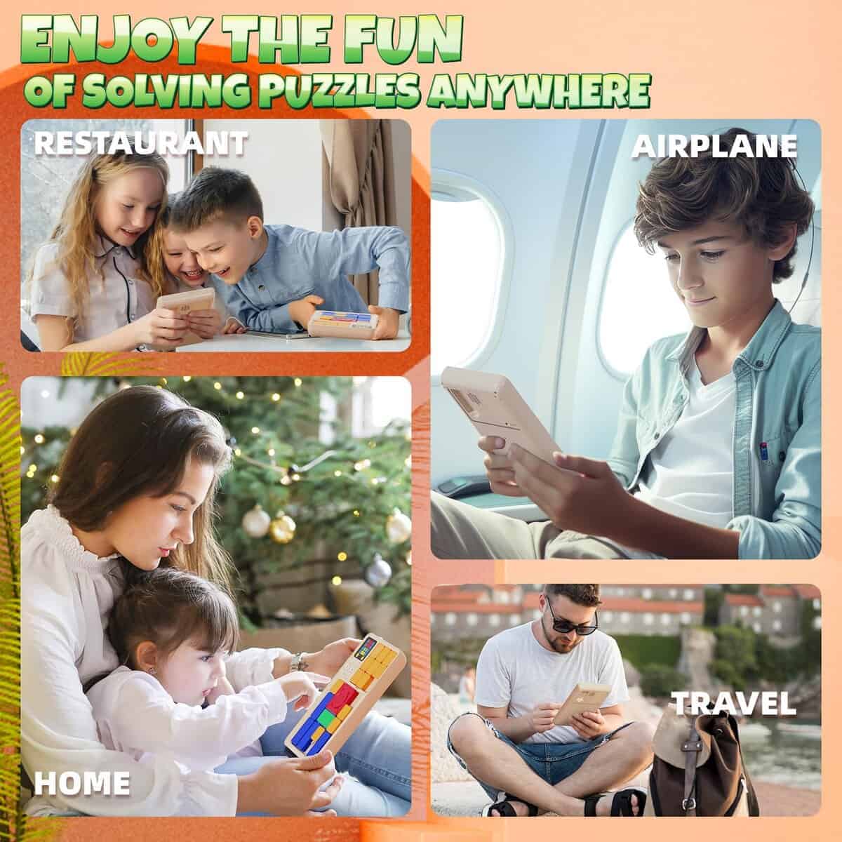 Rompecabezas Deslizante Super HOMESTEC, Juegos de Viaje - Imagen 8