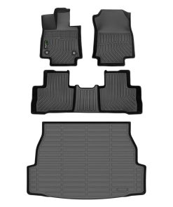 Tapetes para piso HAFIDI y revestimiento de carga para RAV4
