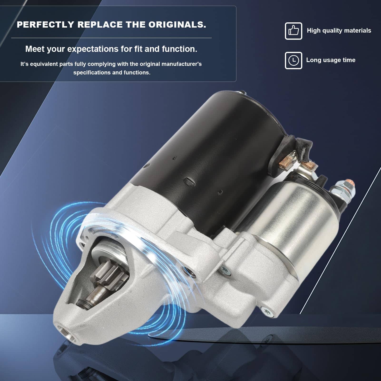 Motor de arranque para Mercedes C230 2003-2005 1.8L C250 - Imagen 7