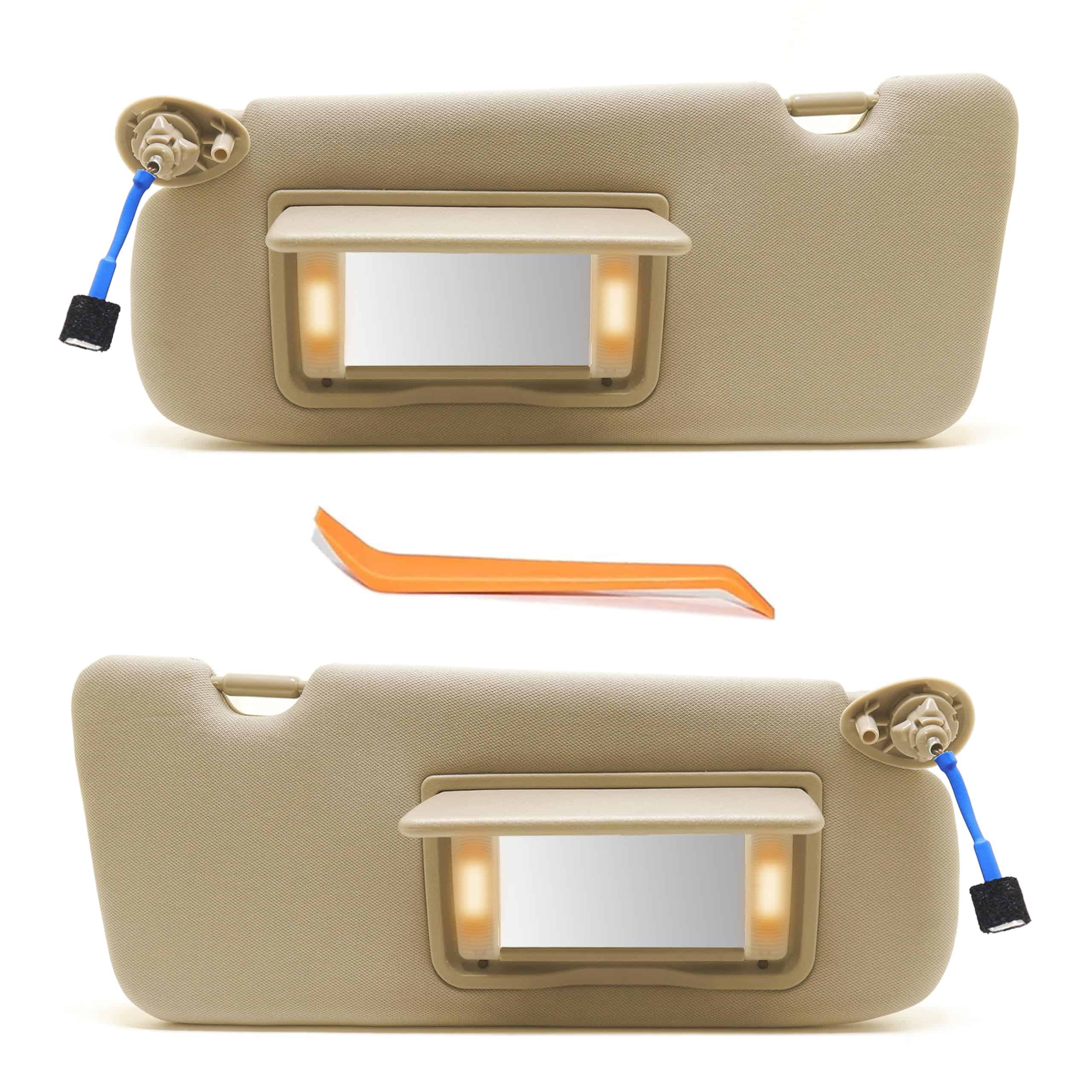 SENSHINE Visera del Sol para Conductor Izquierdo y Pasajero - Imagen 3