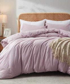 Juego de funda nórdica BedTreat Blue Purple tamaño King -