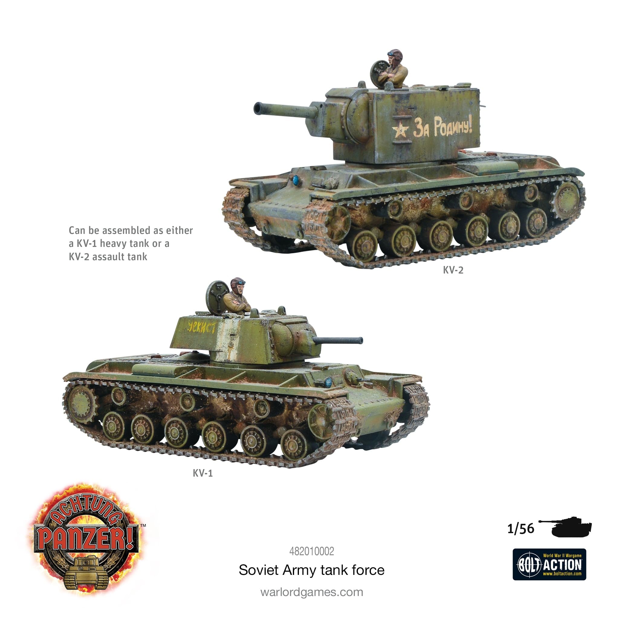 Warlord Games Achtung Panzer! Fuerza de Tanques Soviéticos - Imagen 5