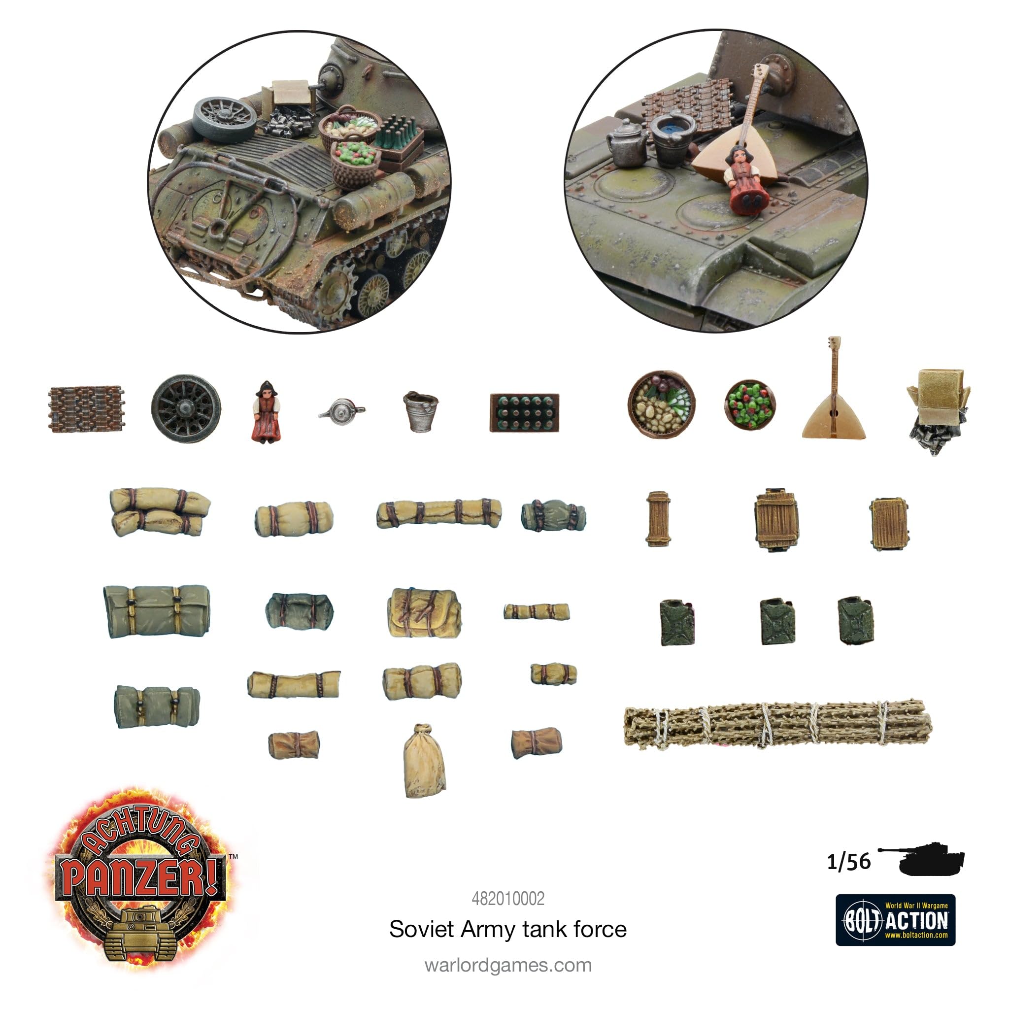 Warlord Games Achtung Panzer! Fuerza de Tanques Soviéticos - Imagen 7