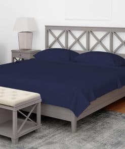 Juego de Sábanas BLISSI HOME Hotel Collection -Azul Marino