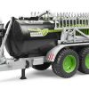 Remolque de barriles Fliegl 02036 línea Jumbo Plus de Bruder