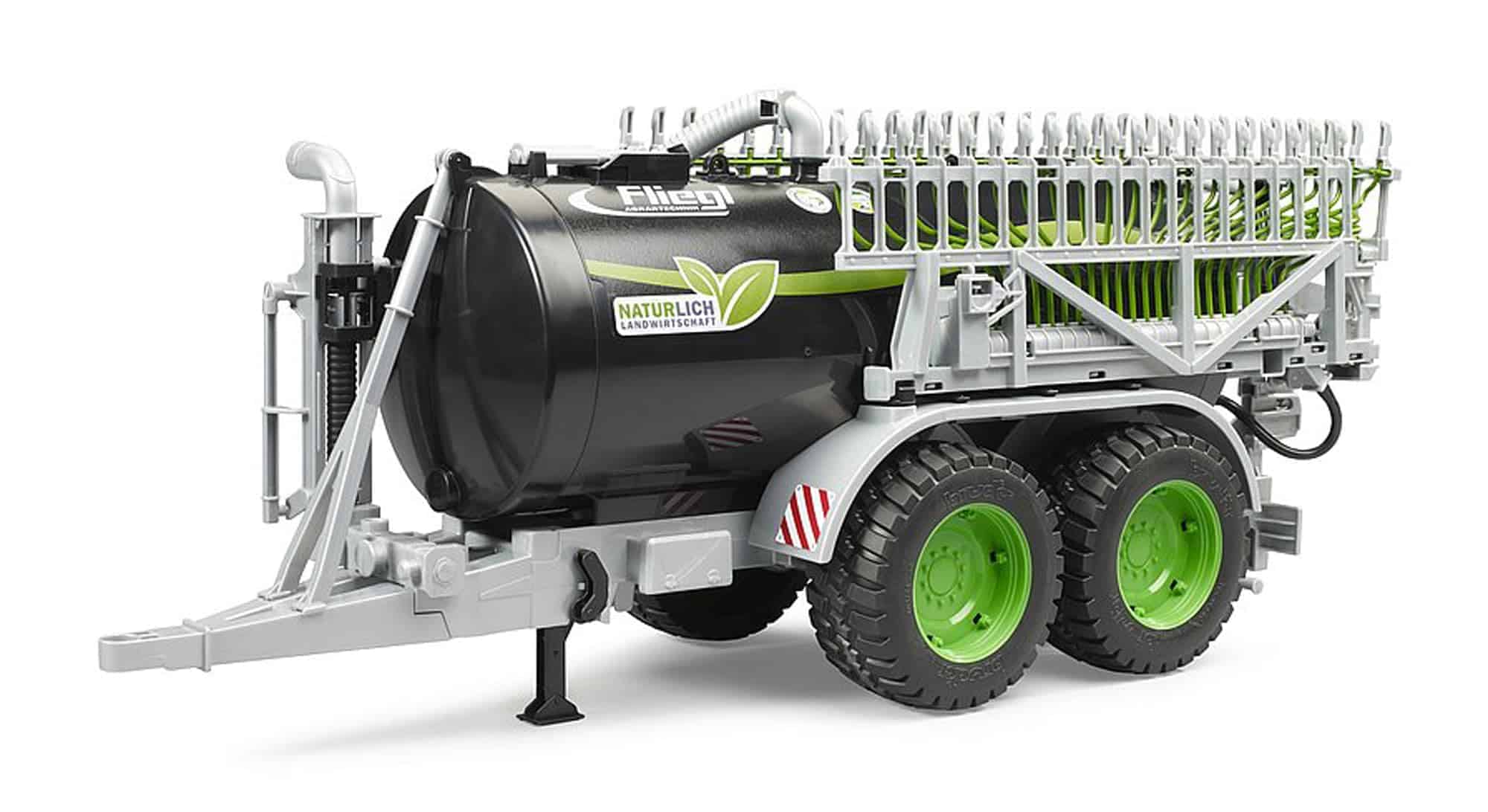 Remolque de barriles Fliegl 02036 línea Jumbo Plus de Bruder