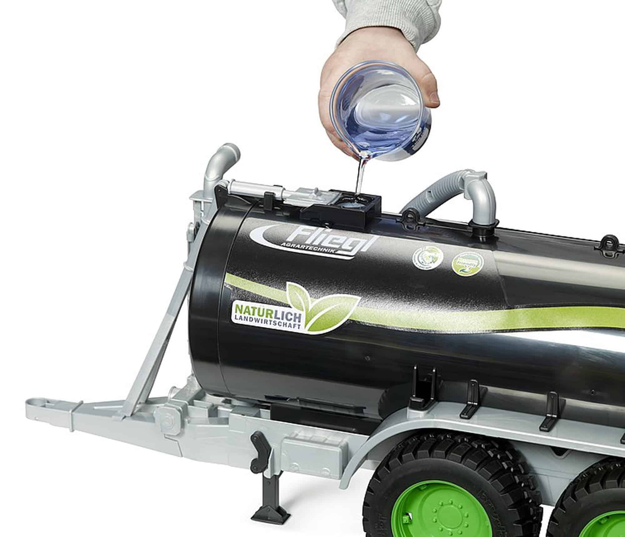 Remolque de barriles Fliegl 02036 línea Jumbo Plus de Bruder - Imagen 7