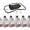 Kit de Servicio de Transmisión Completo: 6L de ATF, Filtro,