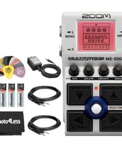 Paquete de pedal multiefectos Zoom MS-50G+ MultiStomp para