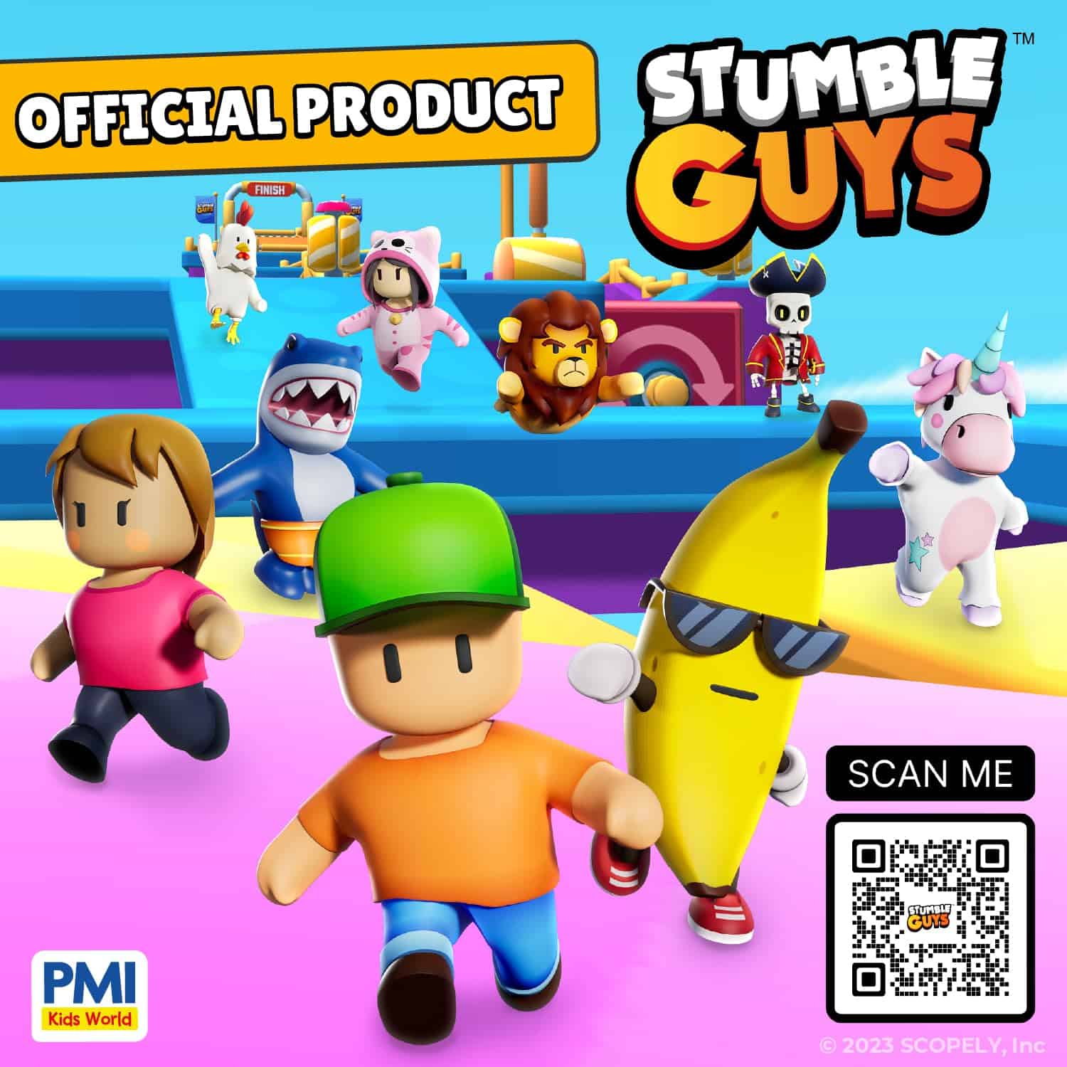 Colección Oficial de Figuras de Acción Stumble Guys - Juego - Imagen 8