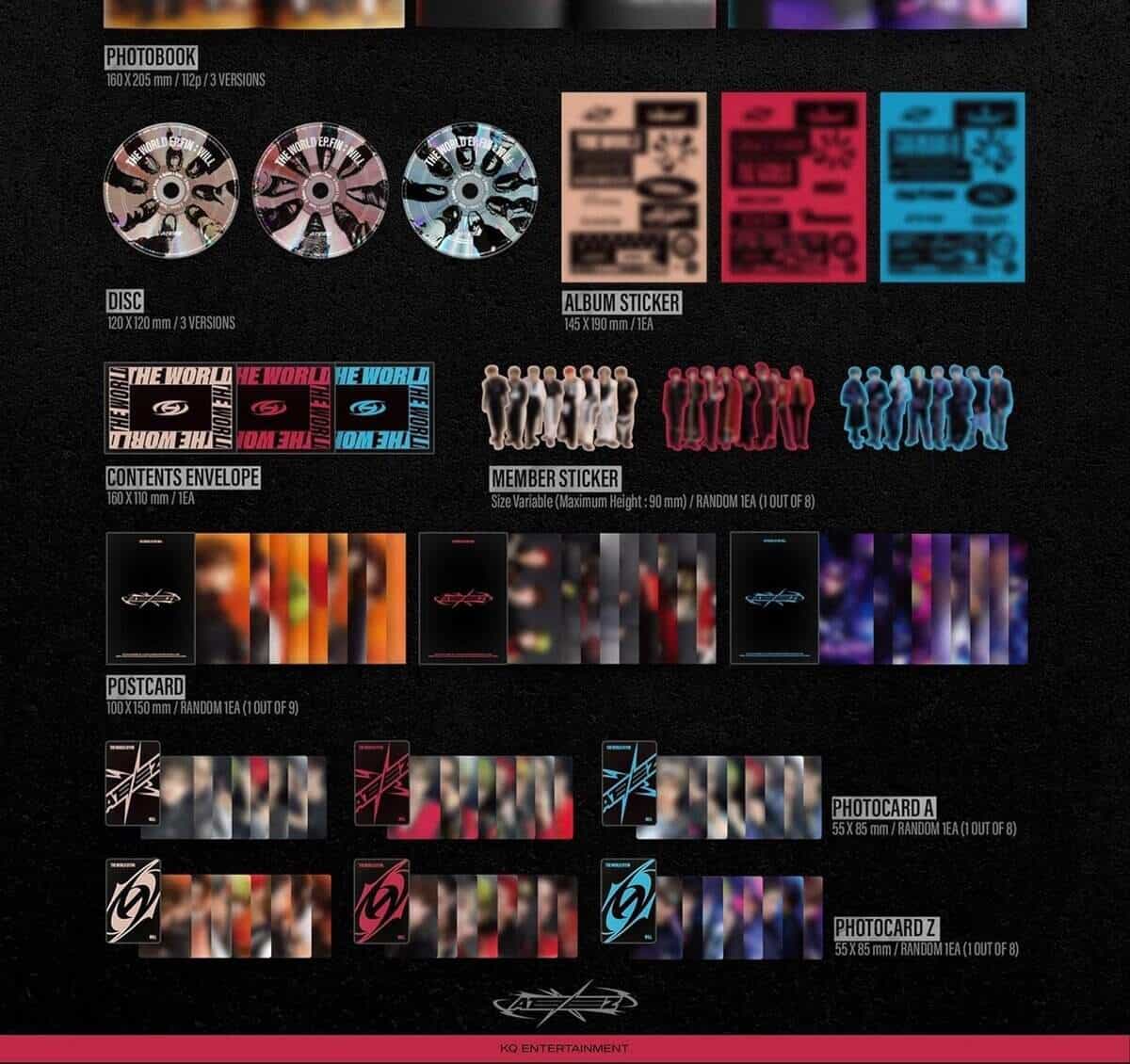 ATEEZ - The World EP.FIN : Will (Vol.2) (A+Z+Diary SET - Imagen 3