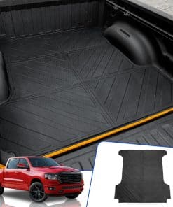 Tapete para cama de camión Rongtaod Compatible con Dodge
