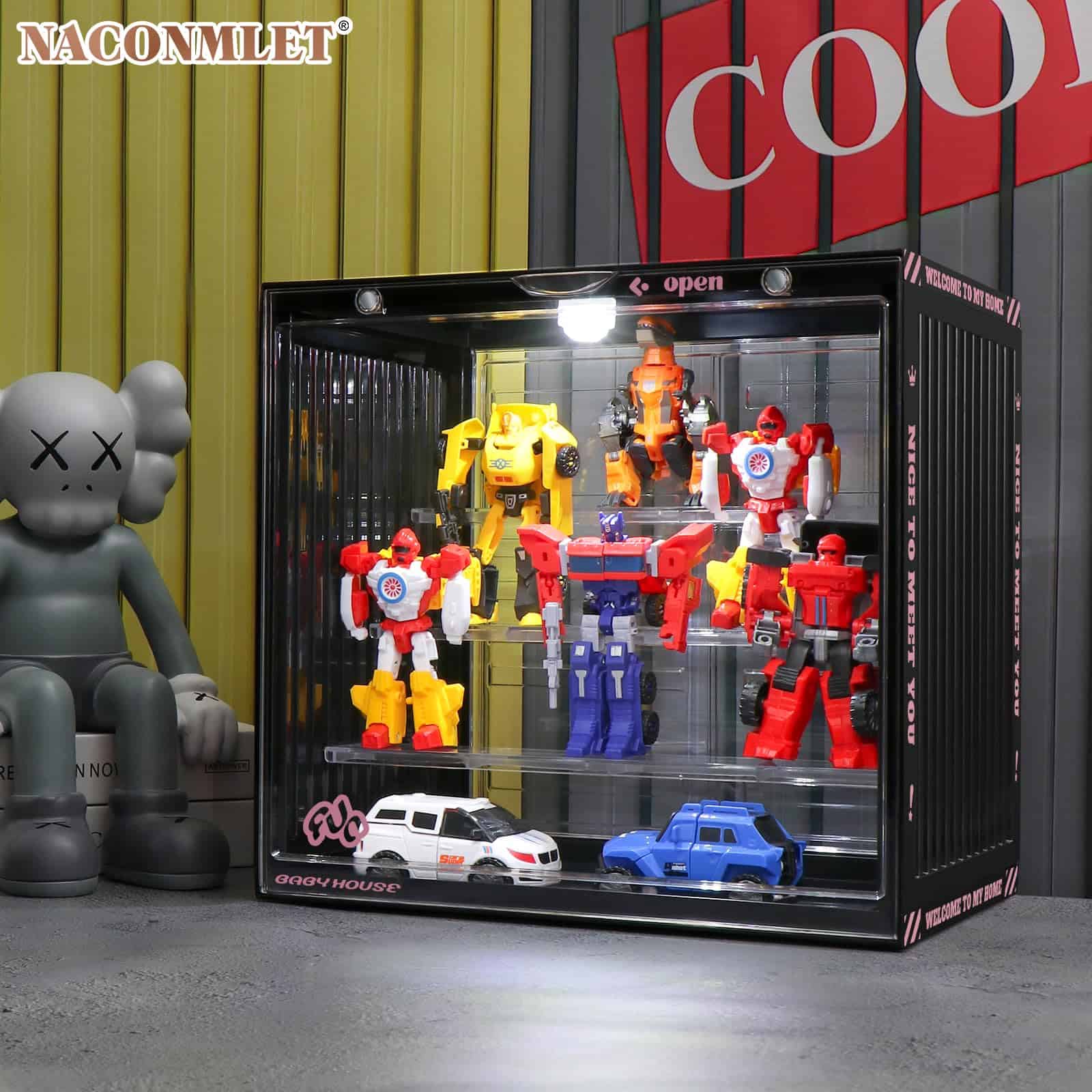 Naconmlet Display Case para Figuras Funko Pop - Vitrina - Imagen 4