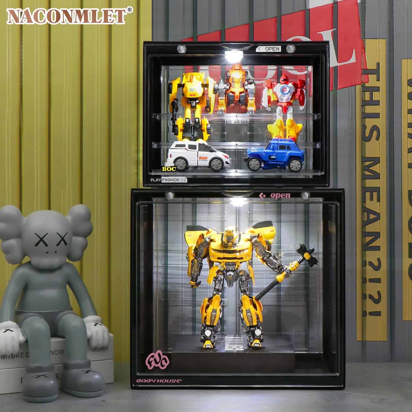 Naconmlet Display Case para Figuras Funko Pop - Vitrina - Imagen 3