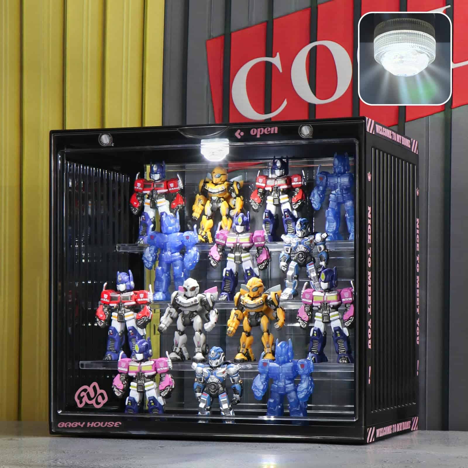 Naconmlet Display Case para Figuras Funko Pop - Vitrina