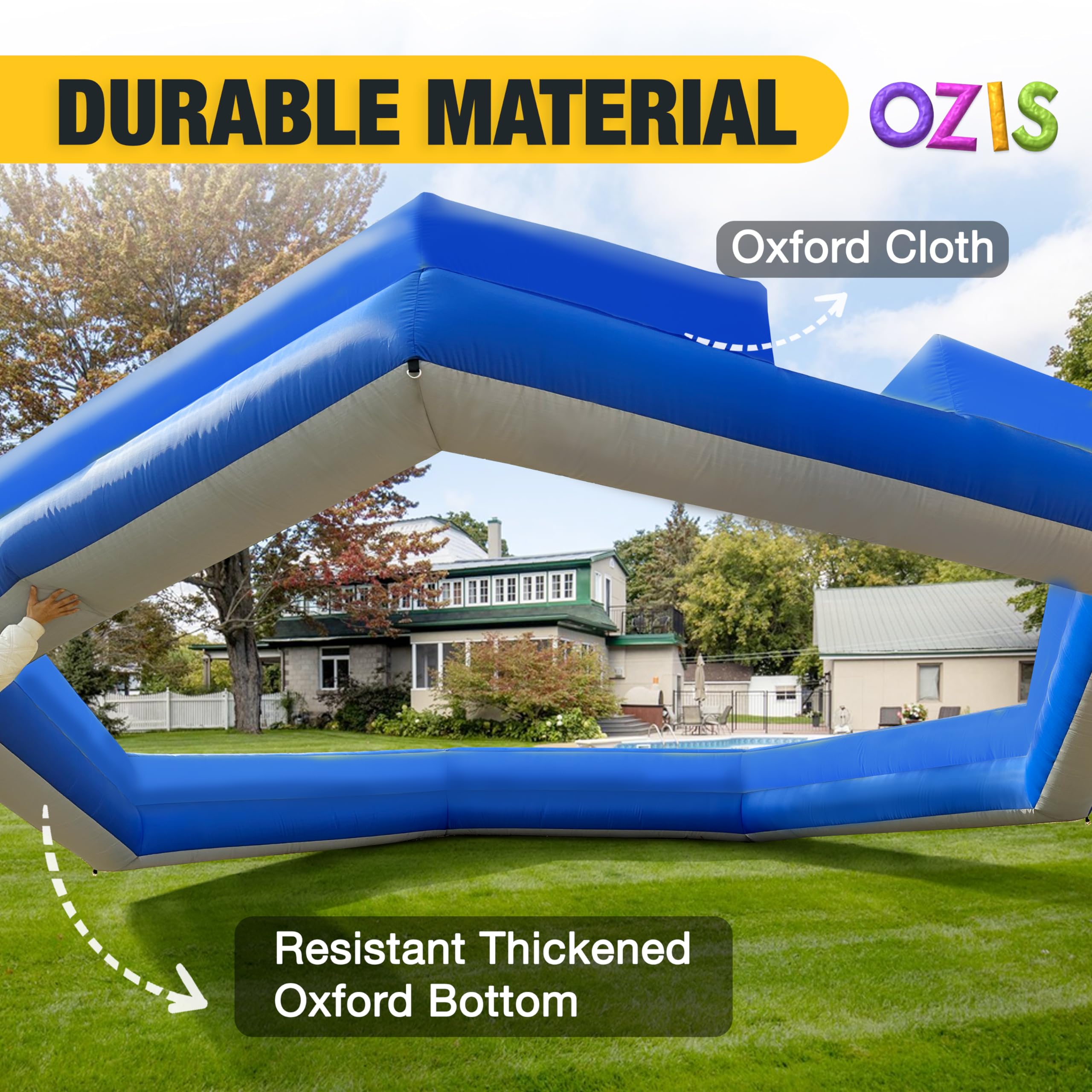 15FT Pitball Inflable con Soplador Incorporado, Cancha de - Imagen 3